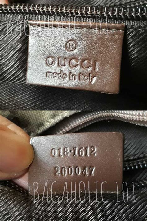 authentic gucci bag lookup|how to tell if Gucci bag is real.